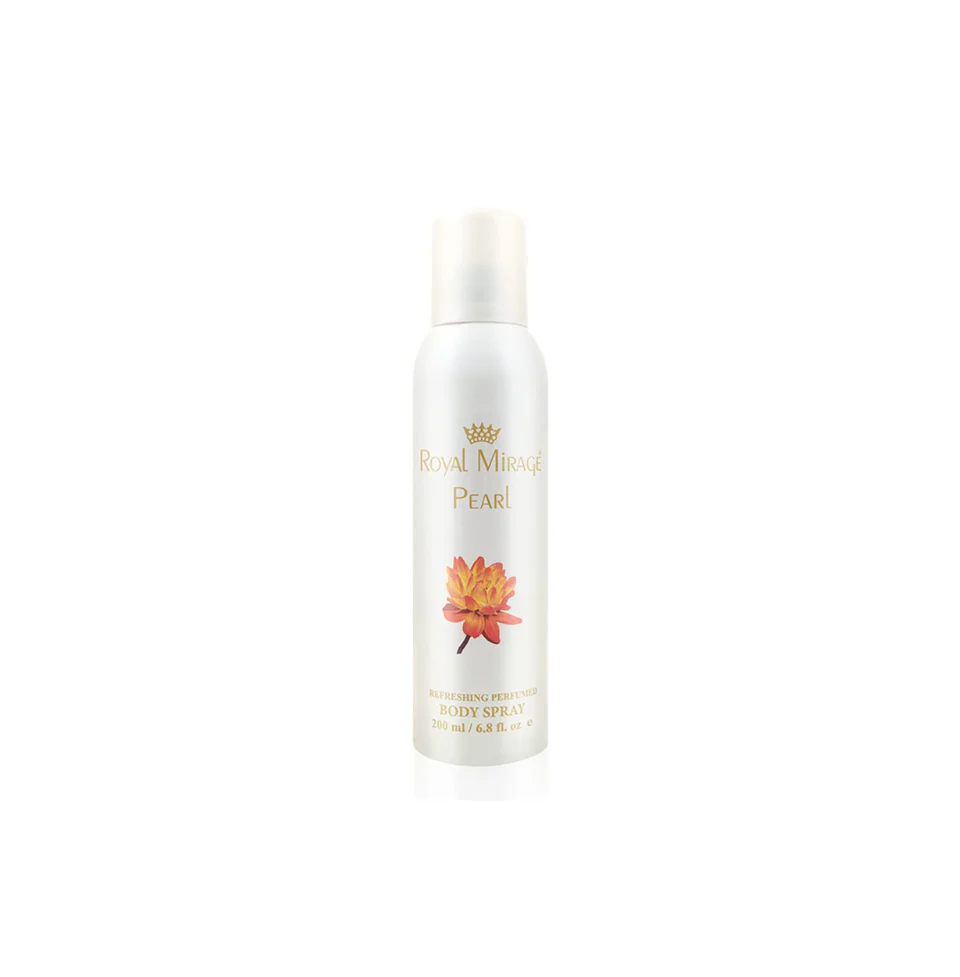 Royal Mirage Pearl Body Deodorant Spray 200ml For Women
