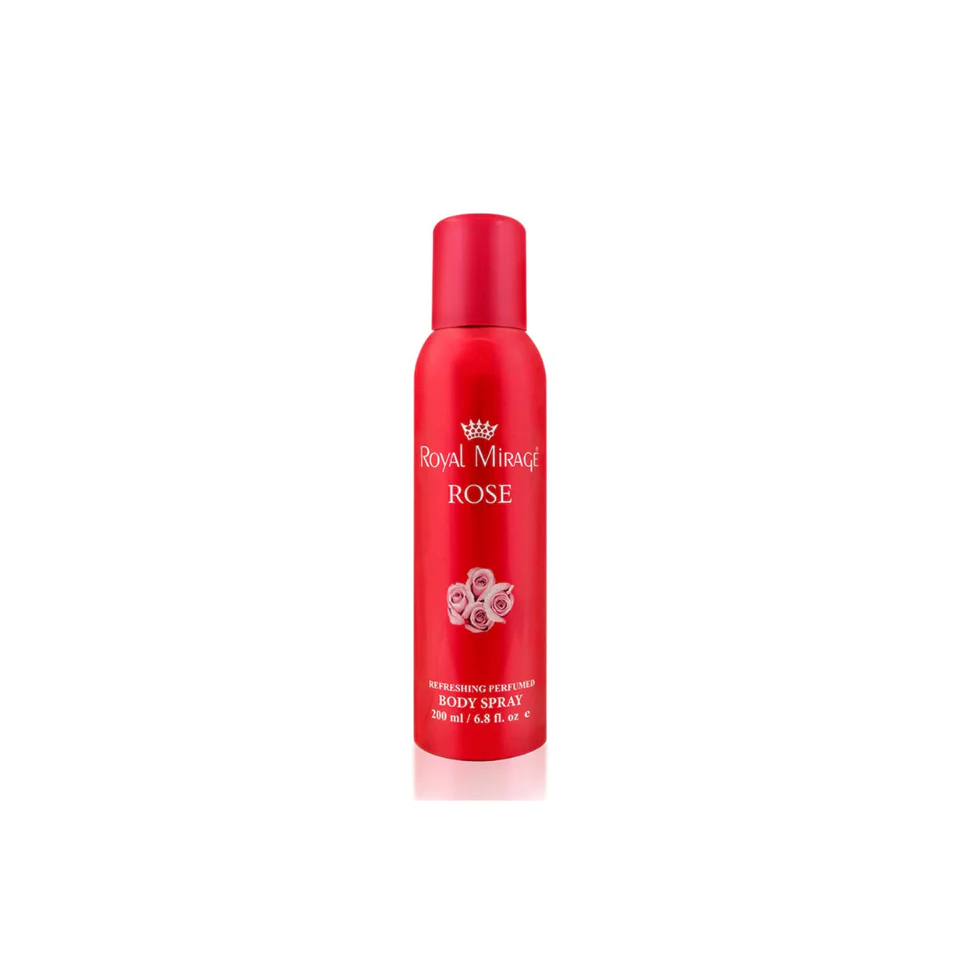 Royal Mirage Rose Body Spray 200ml Men