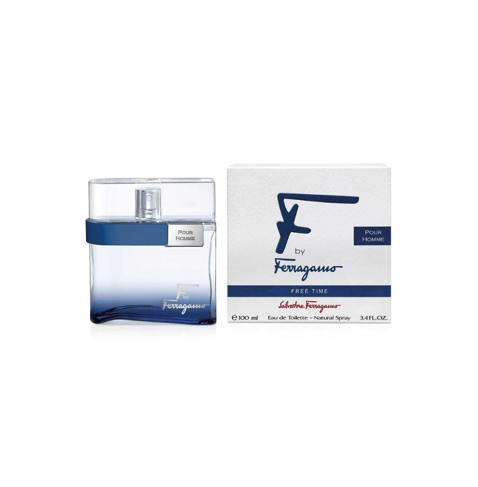 Salvatore Ferragamo F Free Time Eau De Toilette 100ml For Men