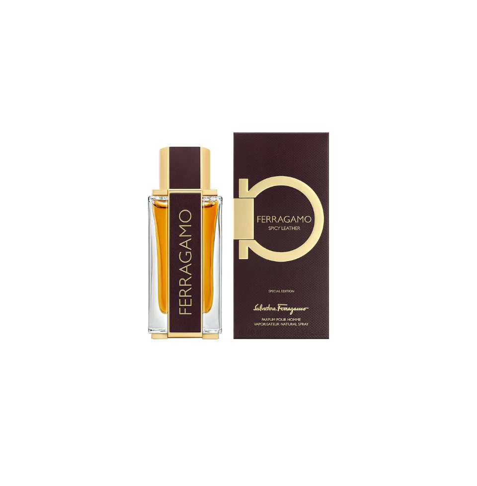 Salvatore Ferragamo Spicy Leather Eau De Parfum 100ml For Men